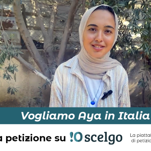 Vogliamo Aya Ashour in Italia: la guerra non tolga il diritto allo studio ai giovani palestinesi